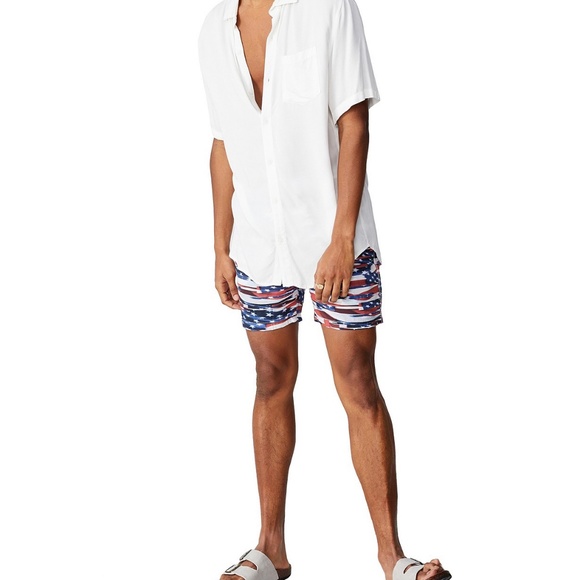 COTTON ON Men's Kahuna Beach Shorts Medium USA - Picture 3 of 11